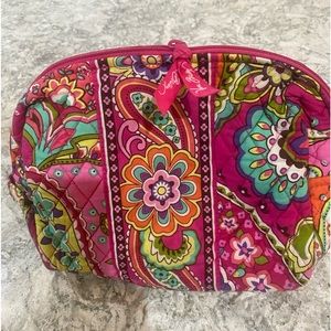 Large Vera Bradley cosmetics bag